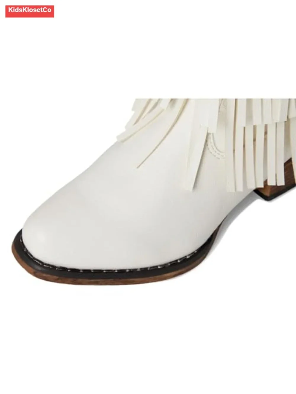 Toddler/Little Kid Western Boots Faux Fringe Pull-On Snip Toe